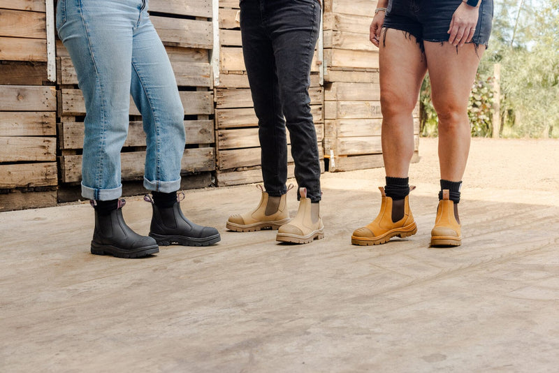 What makes women's work boots different?