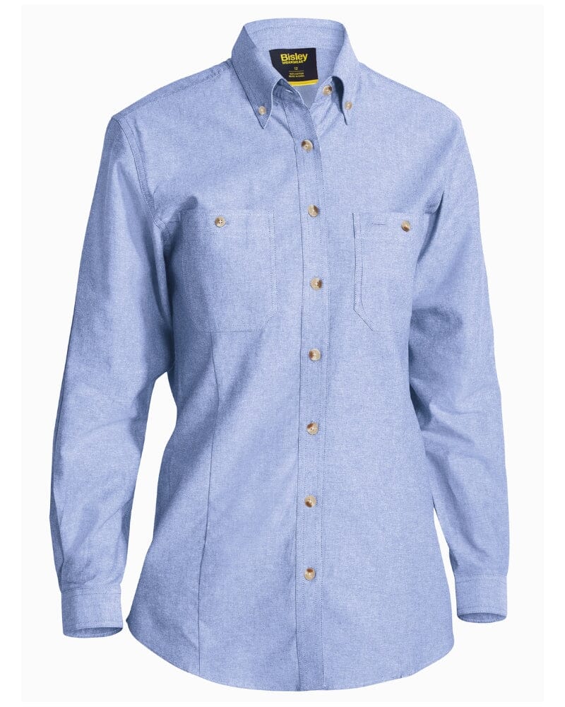 Women's Slim Fit Chambray Shirt