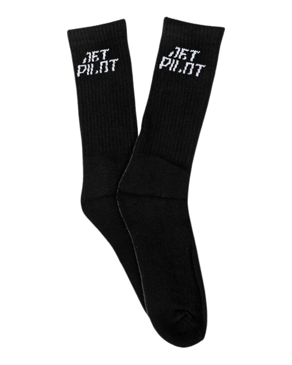 Bamboo Crew Work Sock - Black