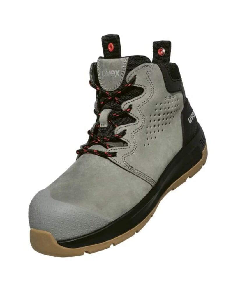 2 x-flow Zip Side Safety Boot - Wolf Grey