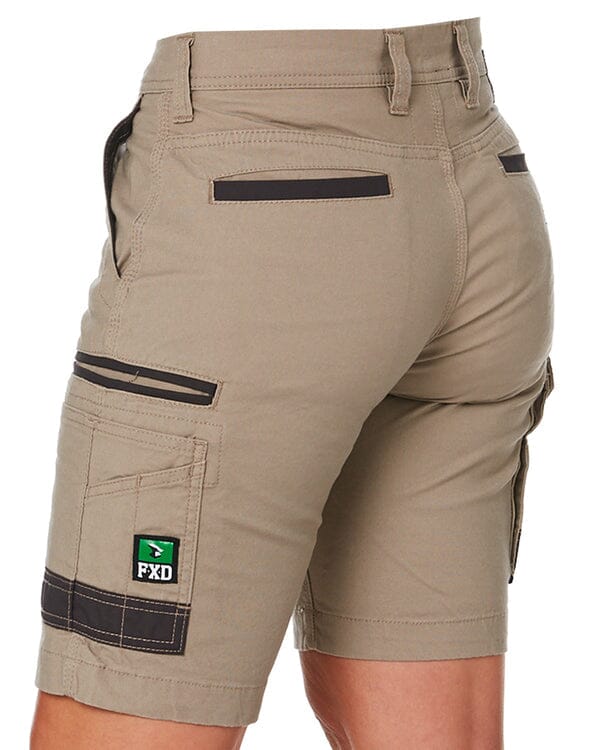 Tradies WS-3W Womens Stretch Work Shorts Value Pack - Khaki