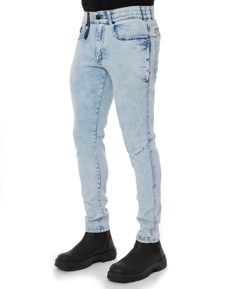 Tech Stretch Denim - Light Blue Wash