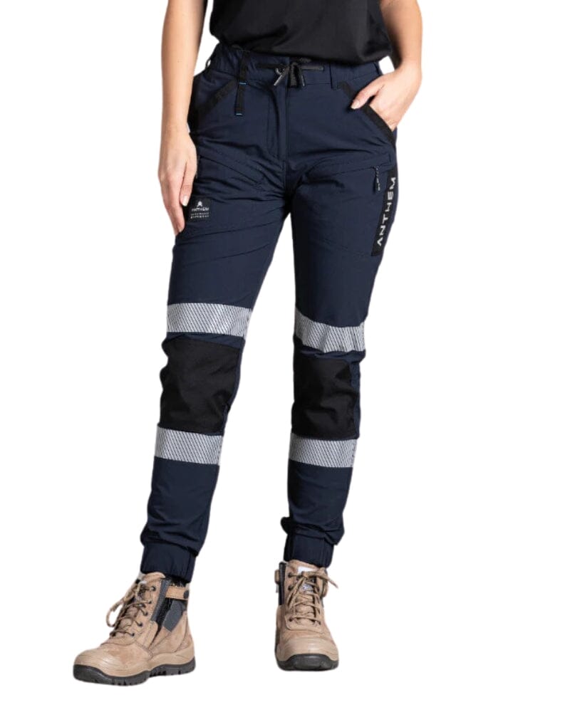 Womens Taped Triumph Pant - Navy