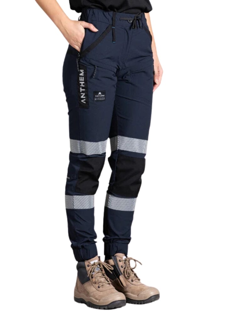 Womens Taped Triumph Pant - Navy