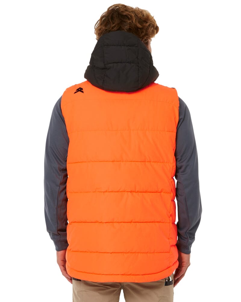 Hi Vis Puffer Vest - Orange