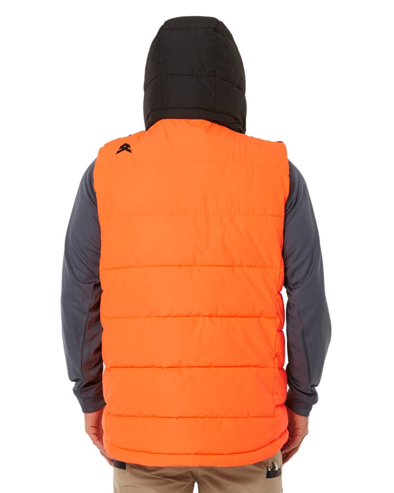 Hi Vis Puffer Vest - Orange