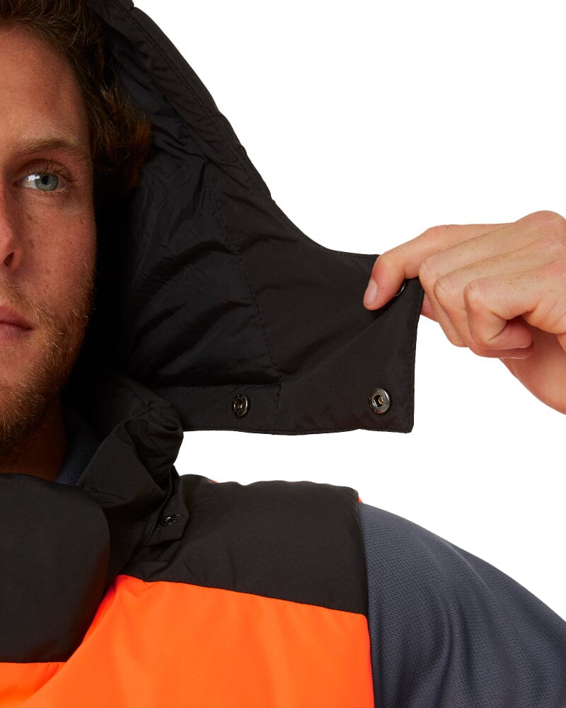 Hi Vis Puffer Vest - Orange