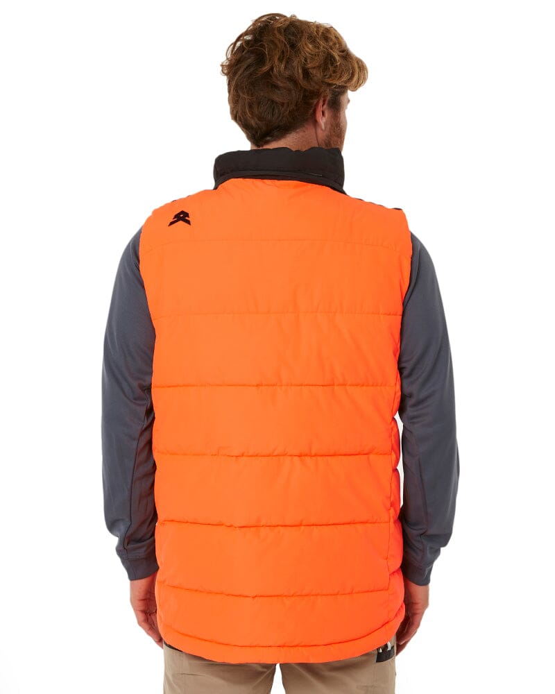 Hi Vis Puffer Vest - Orange