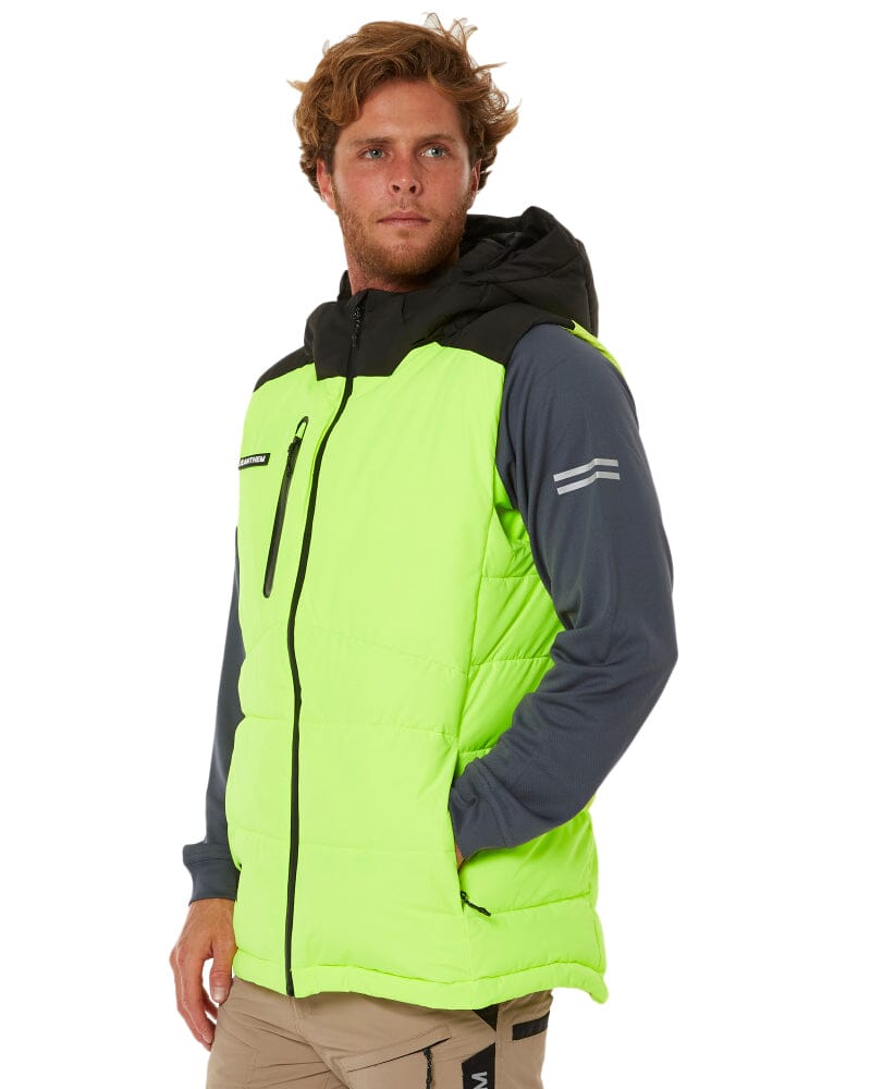 Hi Vis Puffer Vest - Yellow