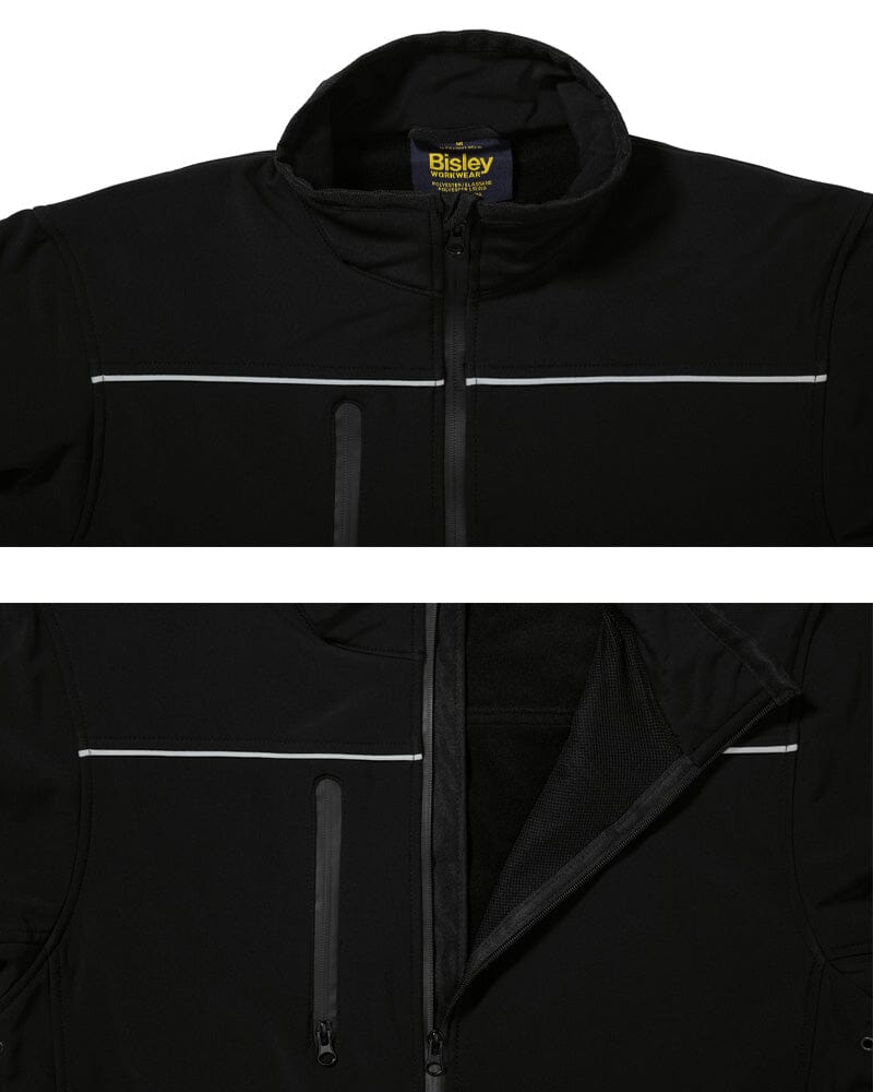 Mens Soft Shell Jacket - Black