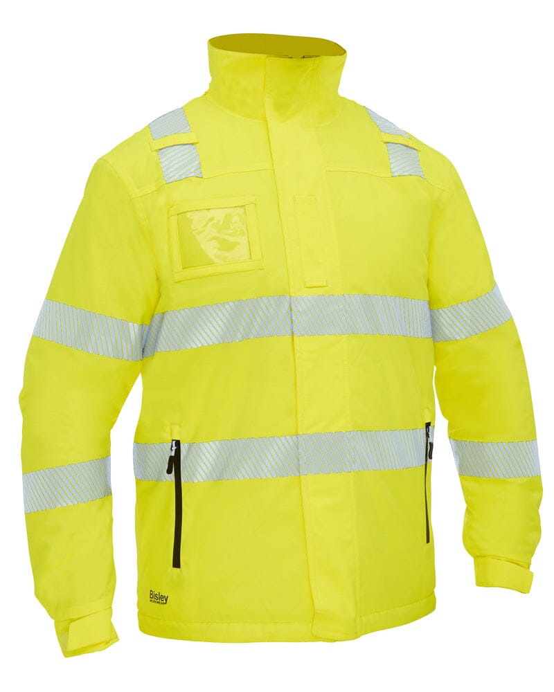 Bisley Taped Hi Vis Heated Jacket - Yellow | Buy Online