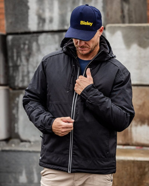 Bisley Heated Jacket With Hood Black Buy Online