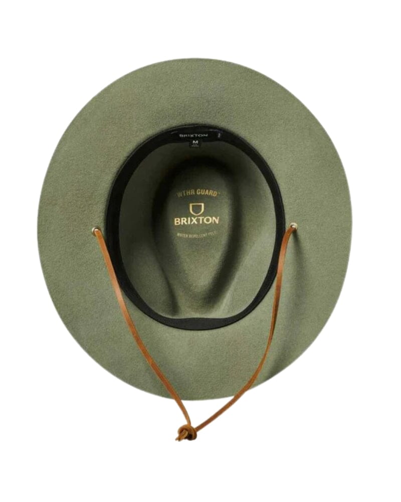 Wesley Weather Guard Packable Fedora - Light Moss
