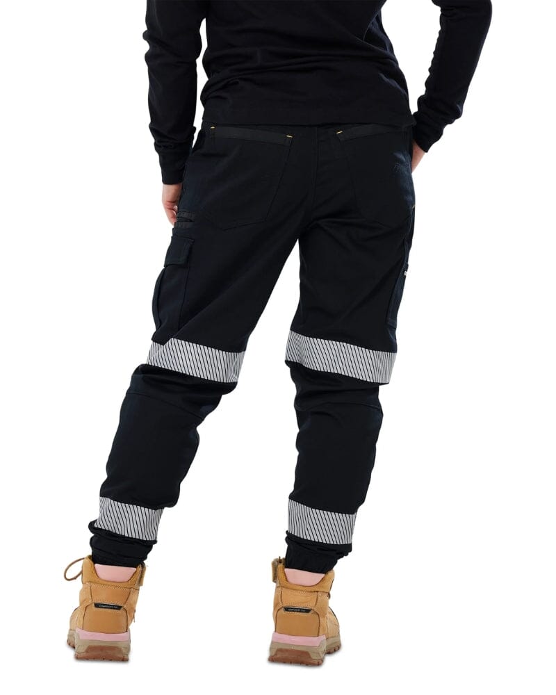 Womens Taped Cuffed Dynamic Pant - Black