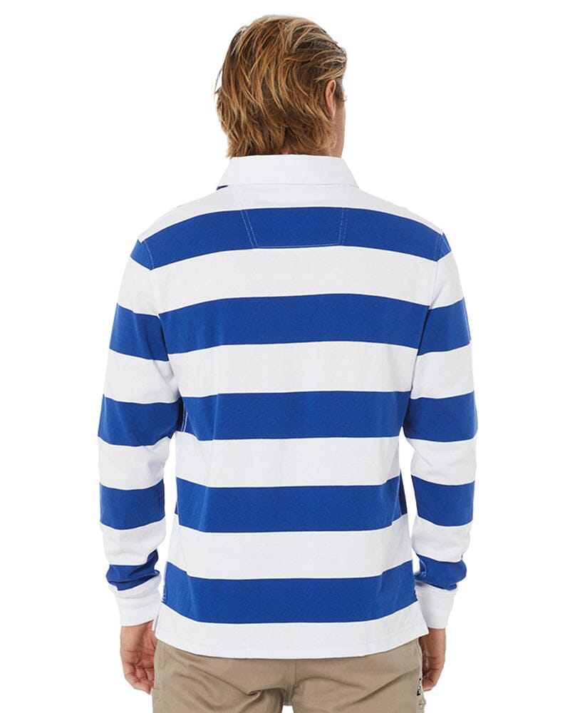 Hoop Yarn Dye Rugby Jersey - Mazarine Blue