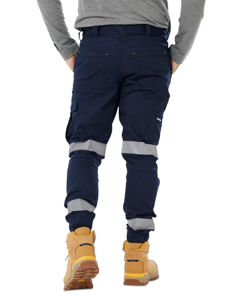 Taped Cuffed Dynamic Pant - Navy