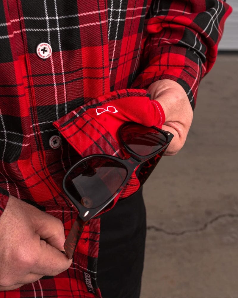 The Diddley Flannel - Red/Black/White