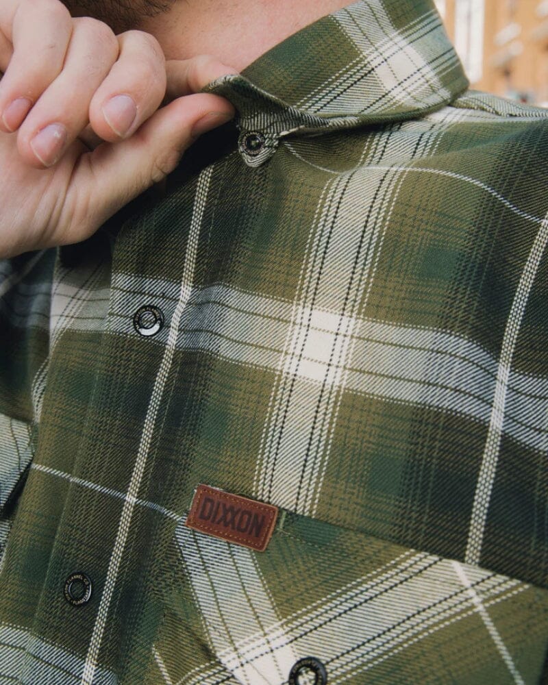 Flagstaff Flannel - Green/White