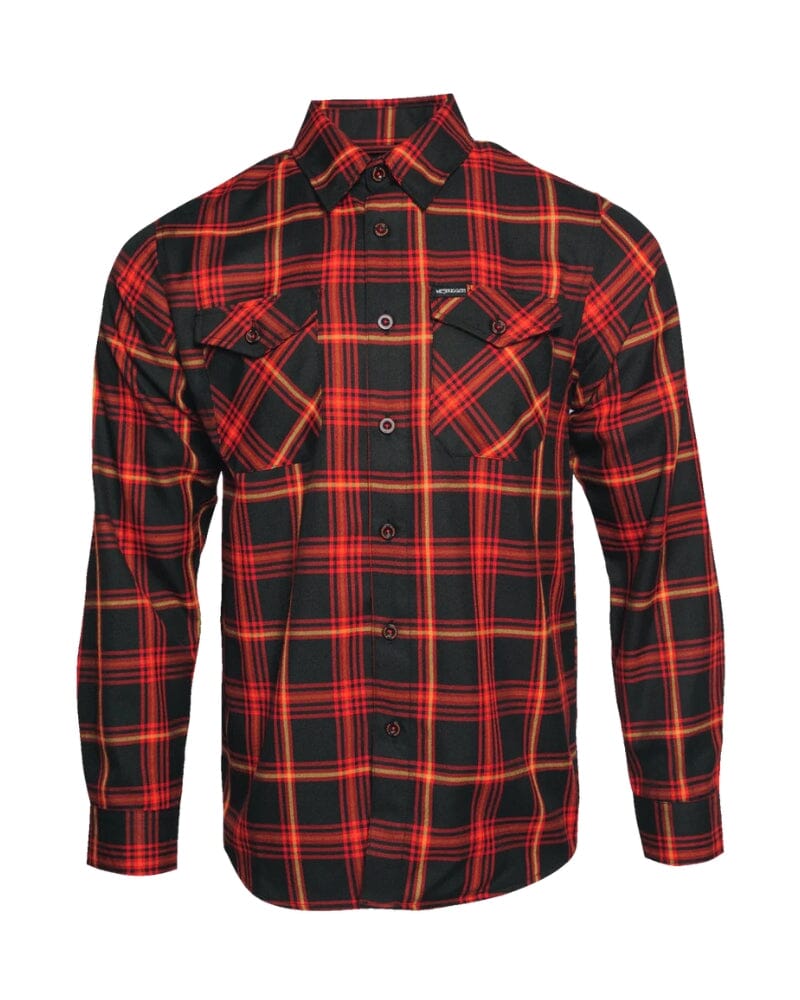 Meshuggah Immutable Flannel - Red/Black/Yellow