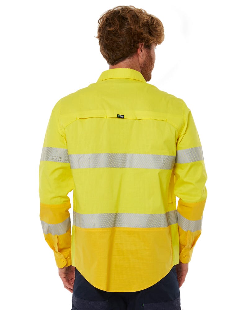 LSH-2T Long Sleeve Taped Shirt - Yellow