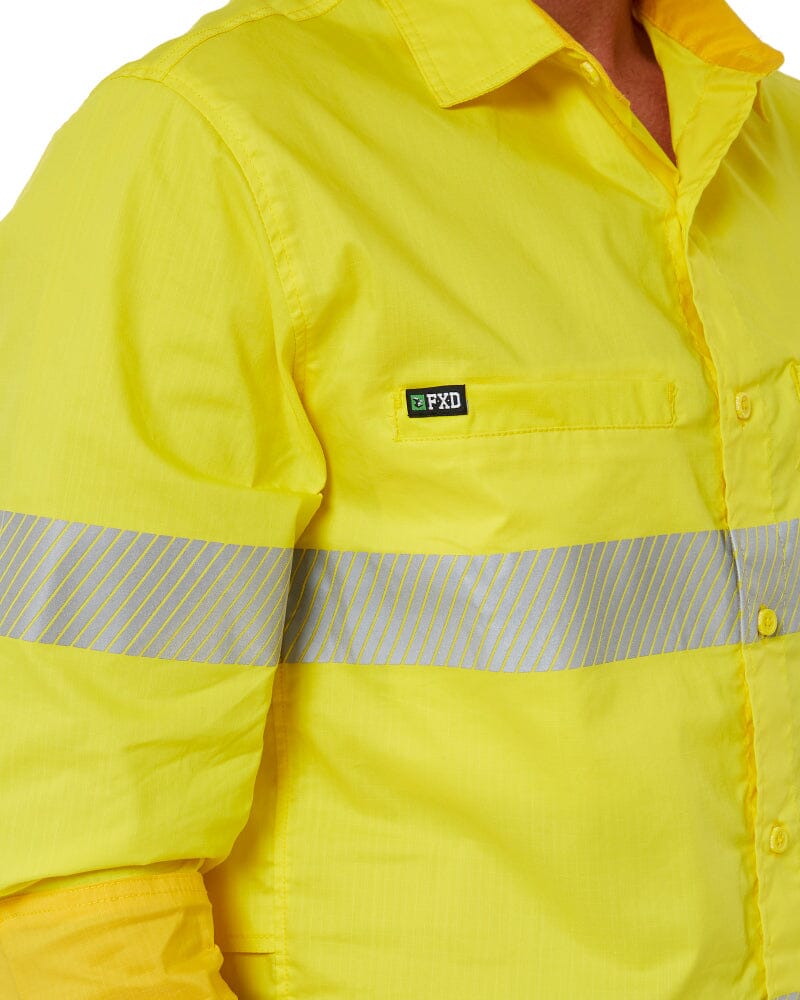 LSH-2T Long Sleeve Taped Shirt - Yellow