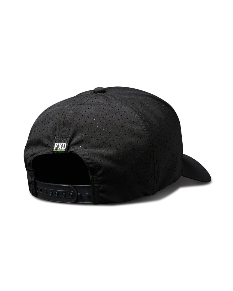 Tech Baseball Cap - Black Big Logo