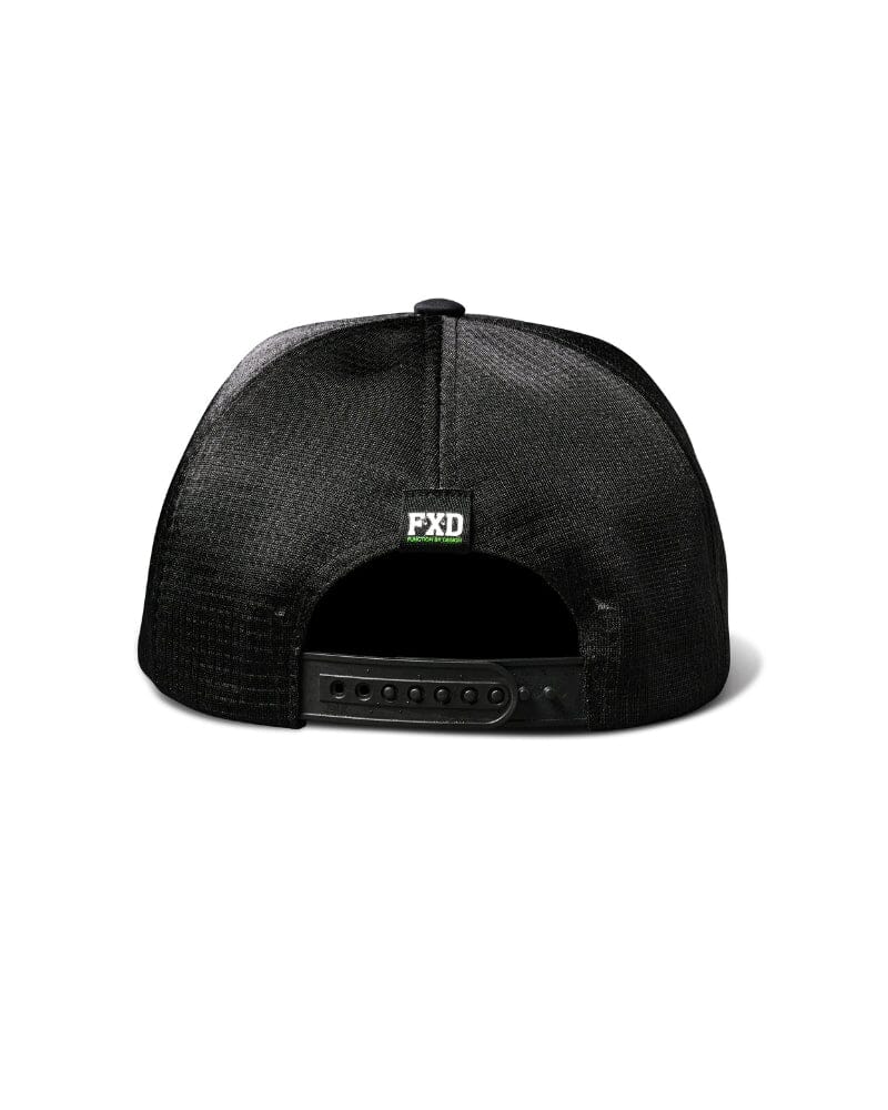 Tech Trucker Cap - Black Big Logo