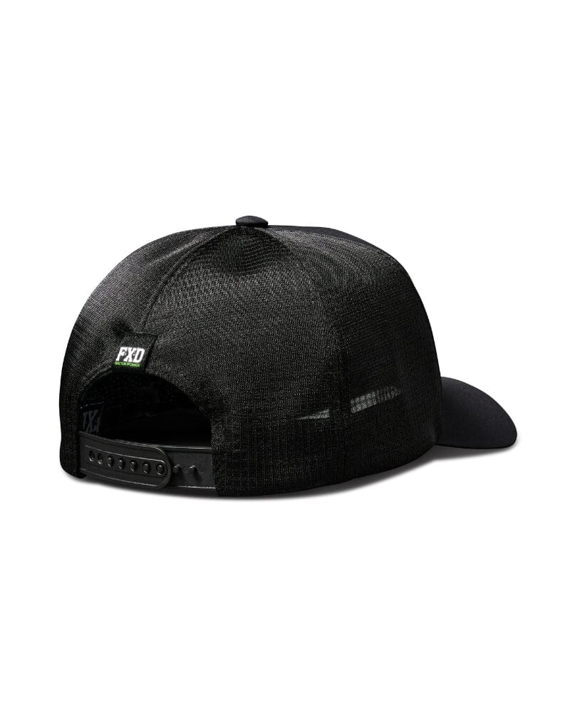 Tech Trucker Cap - Black Big Logo