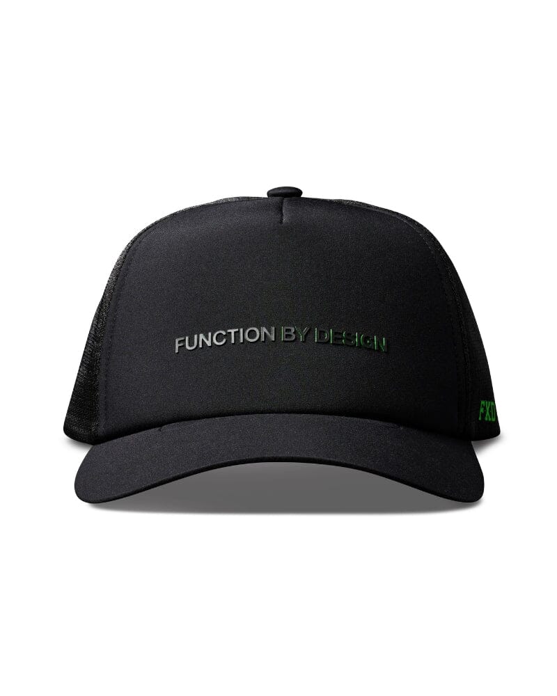 Tech Trucker Cap - Black Small Logo