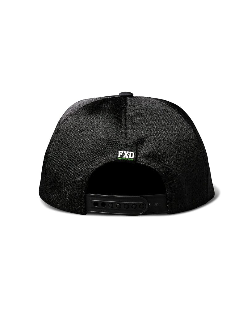 Tech Trucker Cap - Black Small Logo