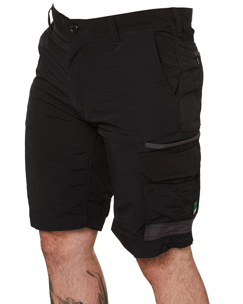 Tradies LS-1 Lightweight Cargo Short Value Pack - Black