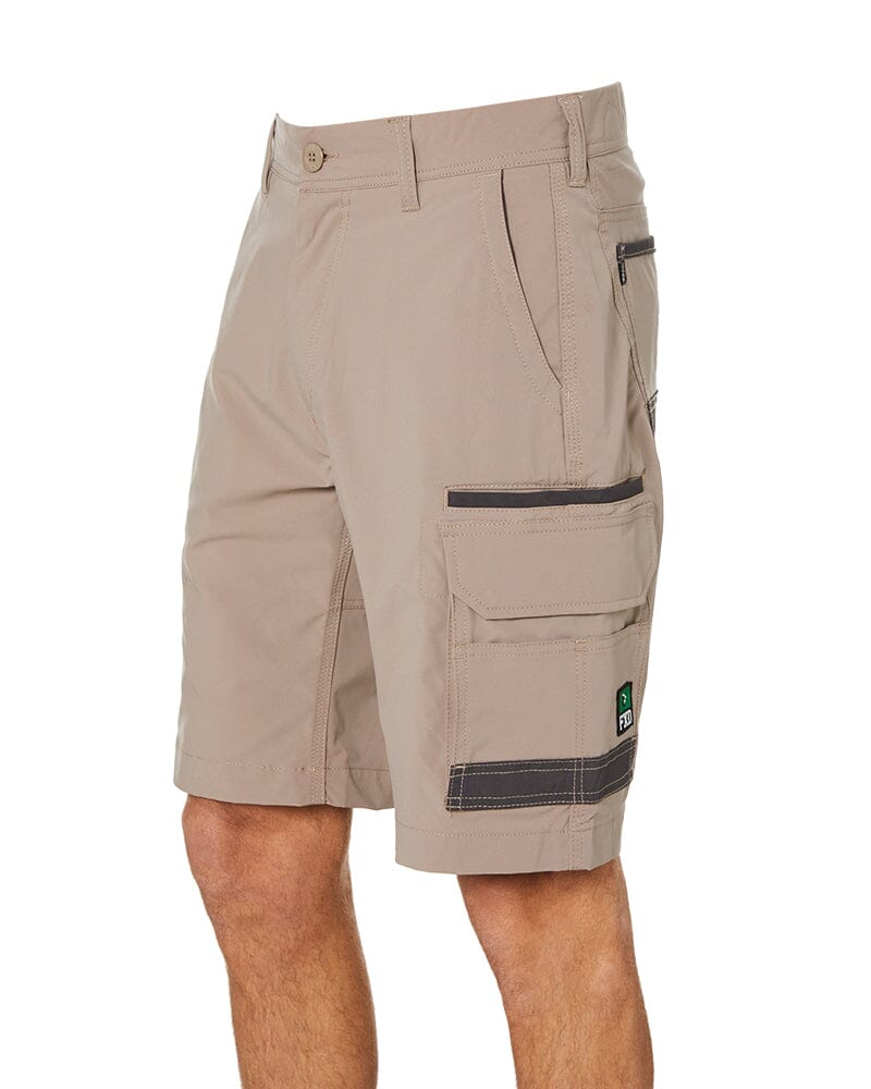 Tradies LS-1 Lightweight Cargo Short Value Pack - Khaki