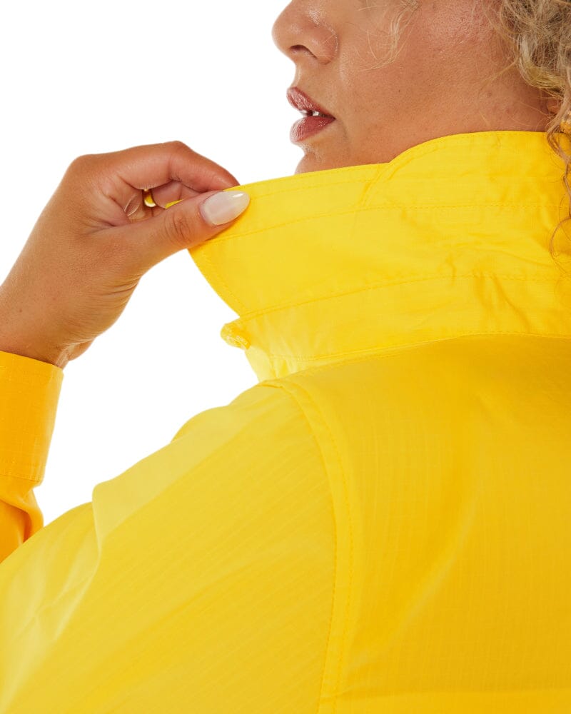 LSH-2WT Womens Long Sleeve Taped Shirt - Yellow