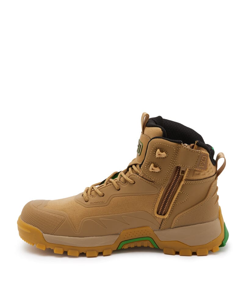 WB-6 Mid Cut Safety Boot - Wheat