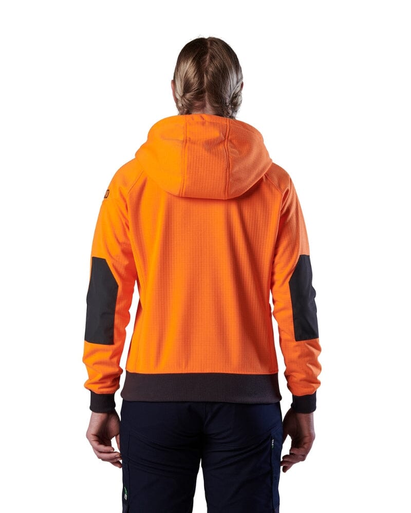 WF-3W Womens Hi Vis Zip Hoodie - Orange