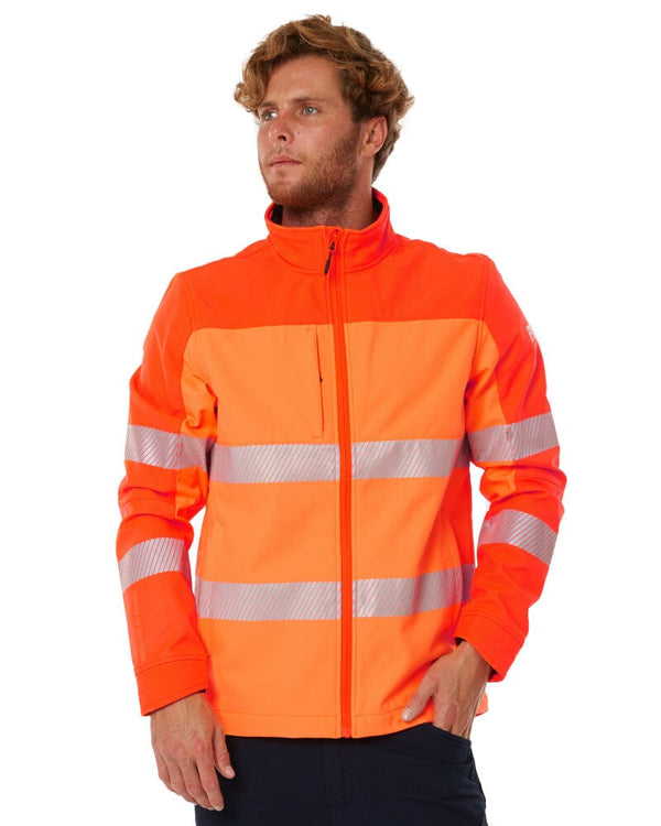 WO-3T Taped Softshell Jacket - Orange