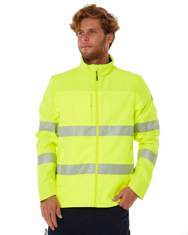 WO-3T Taped Softshell Jacket - Yellow