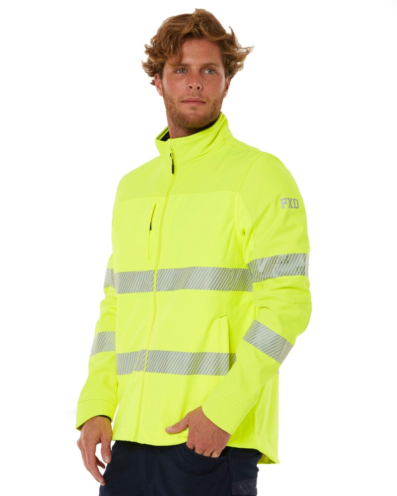 WO-3T Taped Softshell Jacket - Yellow