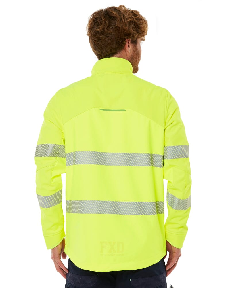 WO-3T Taped Softshell Jacket - Yellow