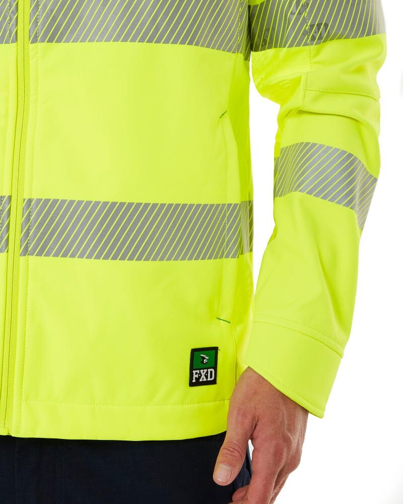 WO-3T Taped Softshell Jacket - Yellow