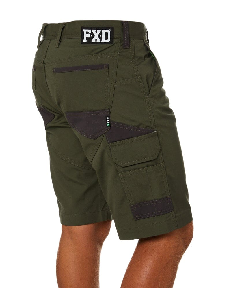 Tradies WS-1 Cargo Work Shorts 2 Value Pack - Green/Green