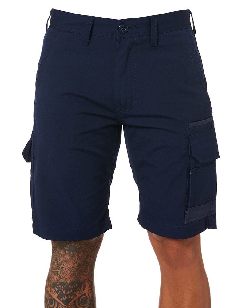 Tradies WS-1 Cargo Work Shorts 2 Value Pack - Navy/Navy