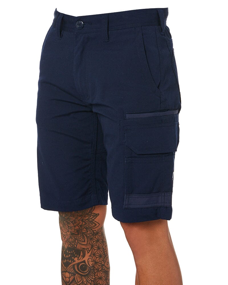 Tradies WS-1 Cargo Work Shorts 2 Value Pack - Navy/Navy