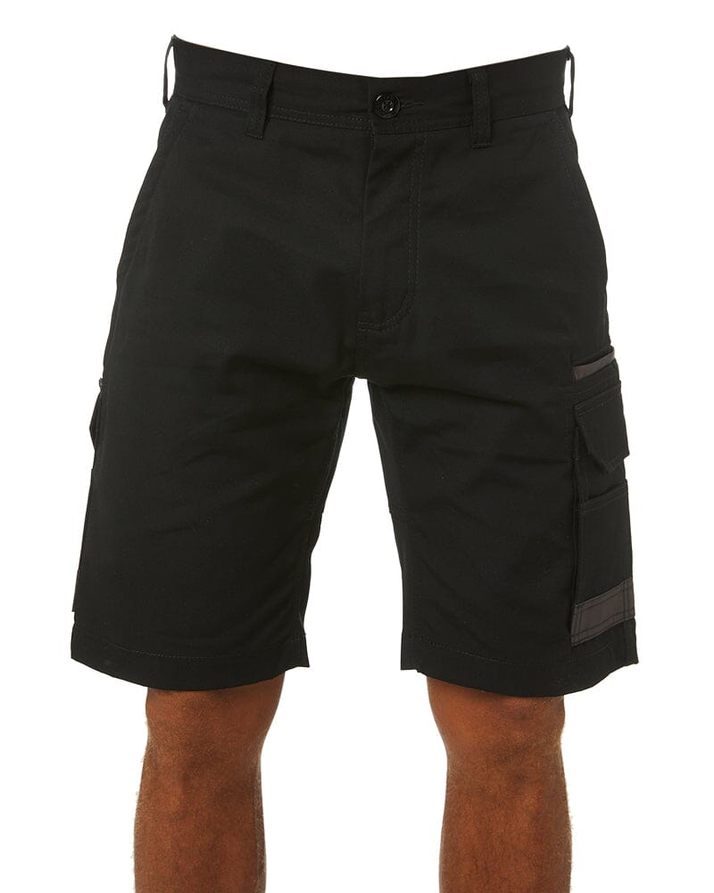 Tradies WS-1 Cargo Work Shorts 2 Value Pack - Black/Black