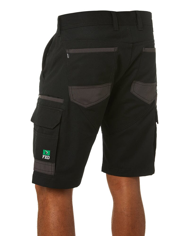 Tradies WS-1 Cargo Work Shorts 2 Value Pack - Black/Black