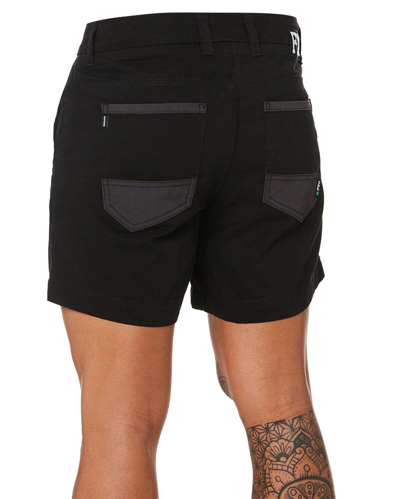 Tradies WS-2 Lightweight Work Shorts 2 Value Pack - Black/Black