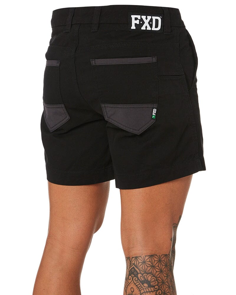 Tradies WS-2 Lightweight Work Shorts 2 Value Pack - Black/Black