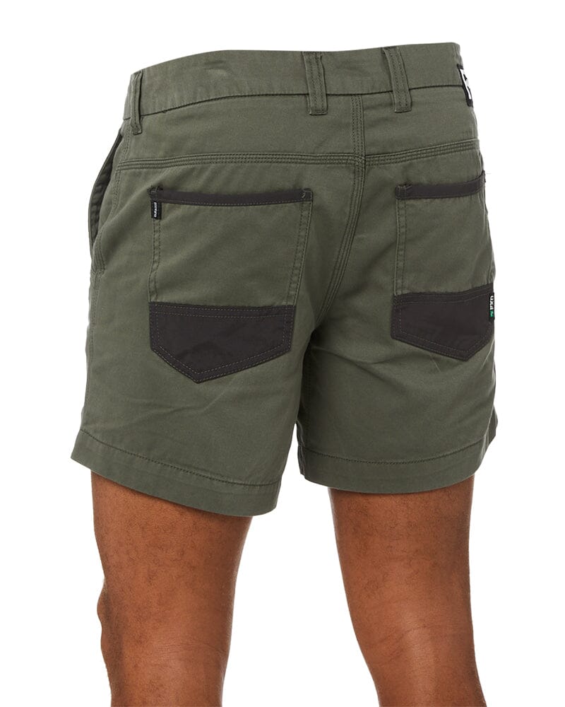 Tradies WS-2 Lightweight Work Shorts 2 Value Pack - Green/Green