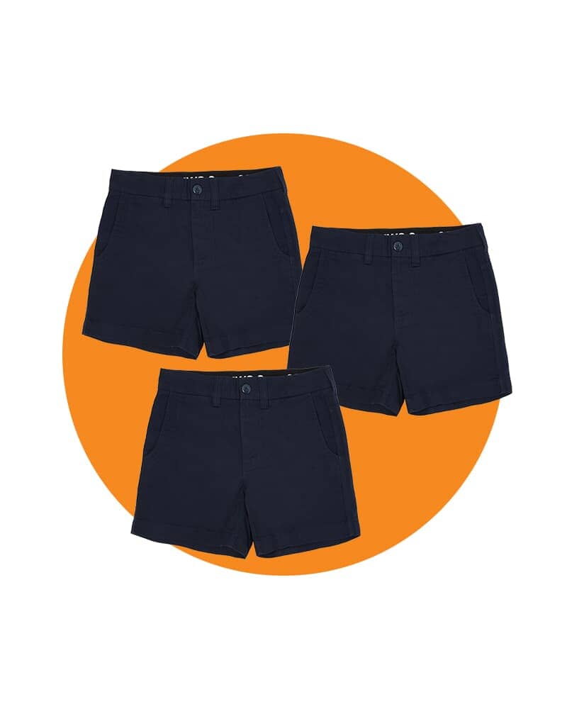 Tradies WS-2 Lightweight Work Shorts Value Pack - Navy