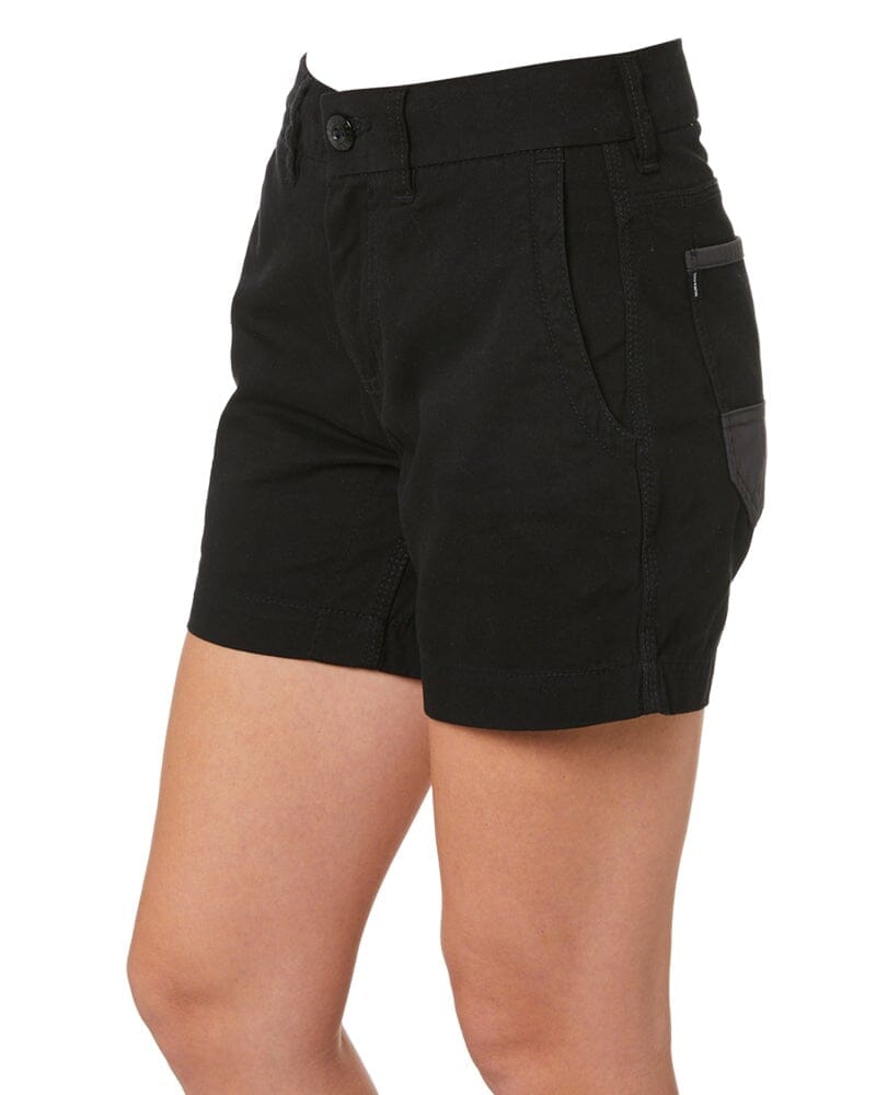 Tradies WS-2W Womens Work Shorts Value Pack - Black